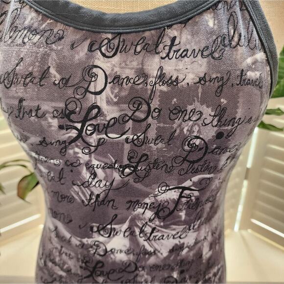 LULULEMON POWER Y TANK GRAY SIZE 6 - Picture 2 of 5